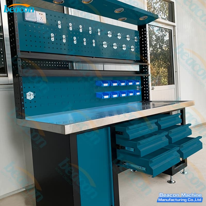 {BT-I Stainless Steel Workbench for Workshop | Heavy Duty Industrial Work Table}