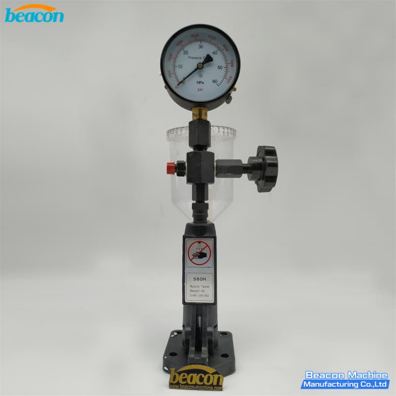 {S60H Manual Diesel Injector Pressure Test Tool for Opening Pressure Check}