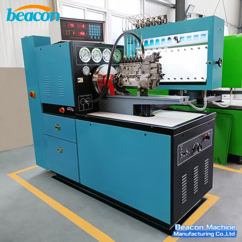 {12PSB-E Inline Diesel Fuel Pump Testing Machine For Fuel Injection Calibration}