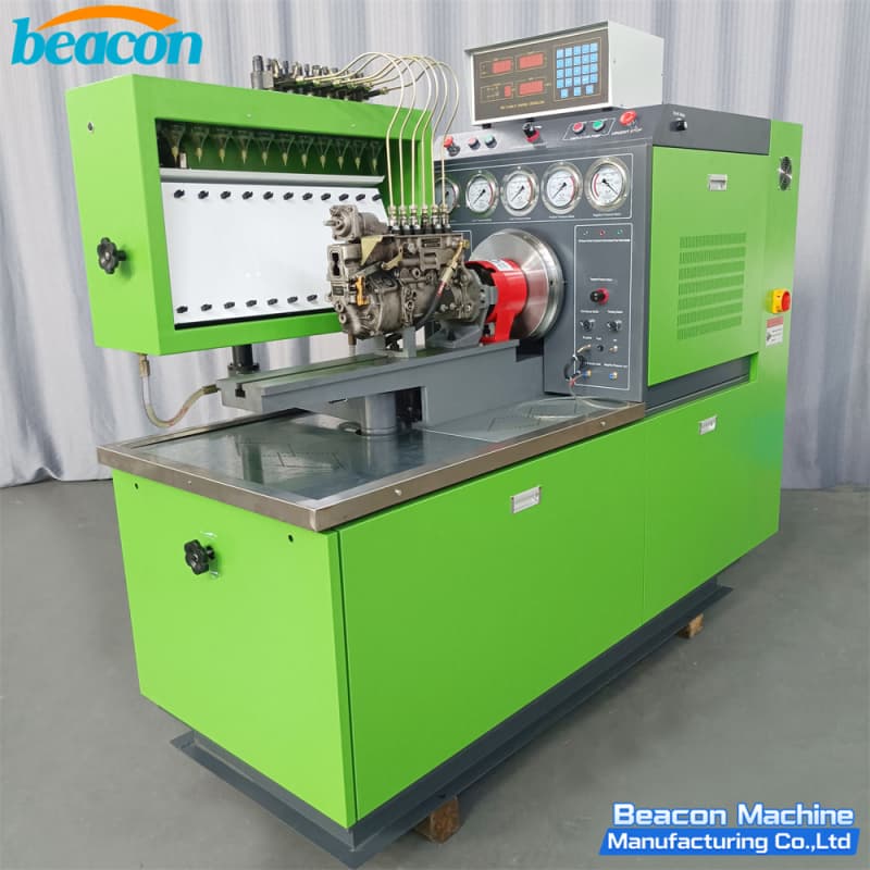 {12PSB-S Multi Cylinder Diesel Pump Testing Rig Fuel Injection Pump Tester}