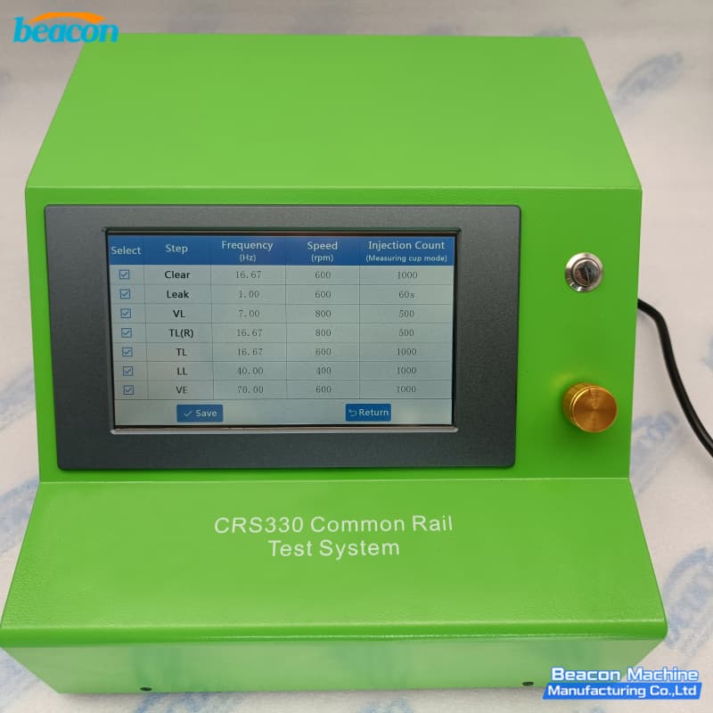 {CRS330 Touch Screen Common Rail Injector And Pump Simulator | Common Rail Tester}