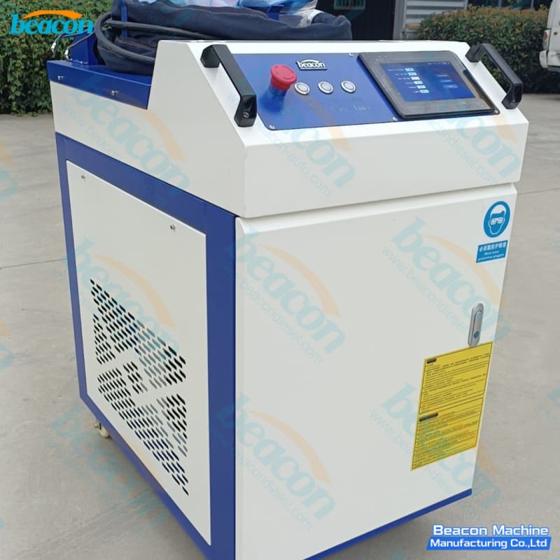 {LS-C 0.5KW-3KW Handheld Fiber Laser Rust Removal Equipment | Industrial Laser Cleaner}