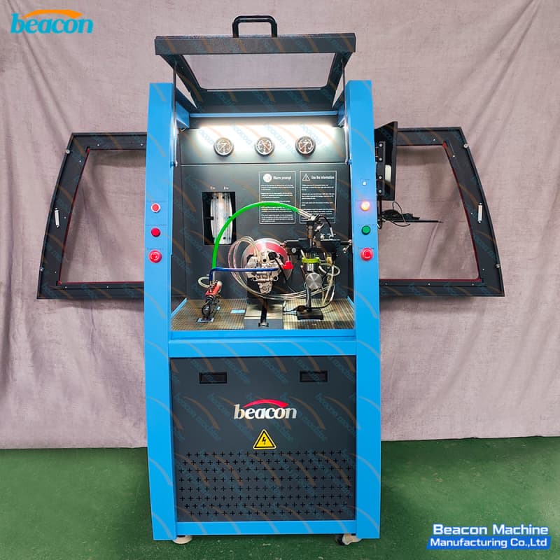 {CR1019 Visual Glass Tube Diesel Injector Testing Bench | Diesel Injection Test Stand}
