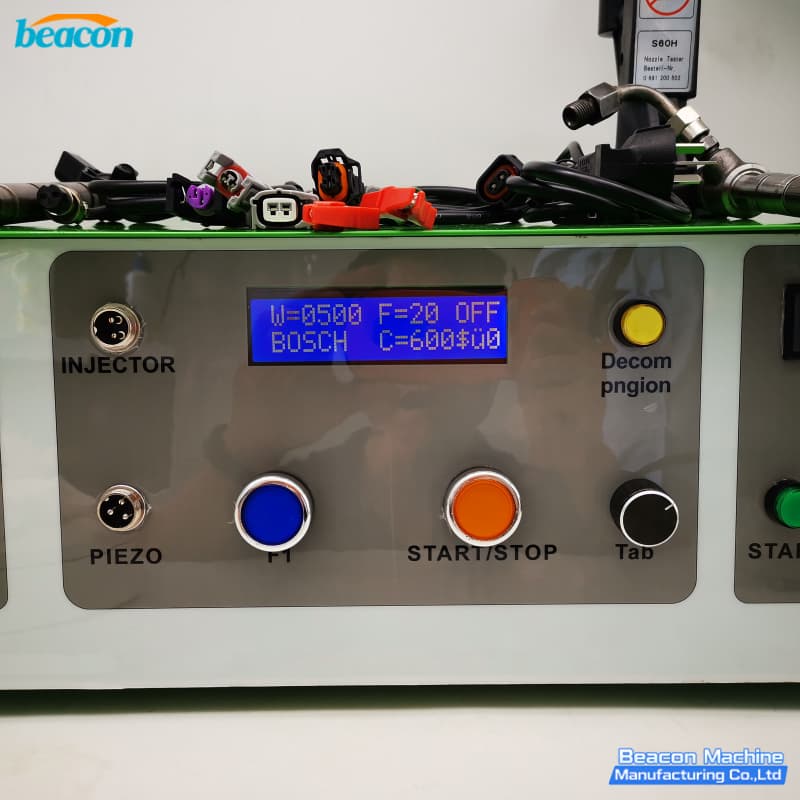{Electric Common Rail Injector Tester CRS1200 Motorized Piezoelectric Diesel Injector Validator}