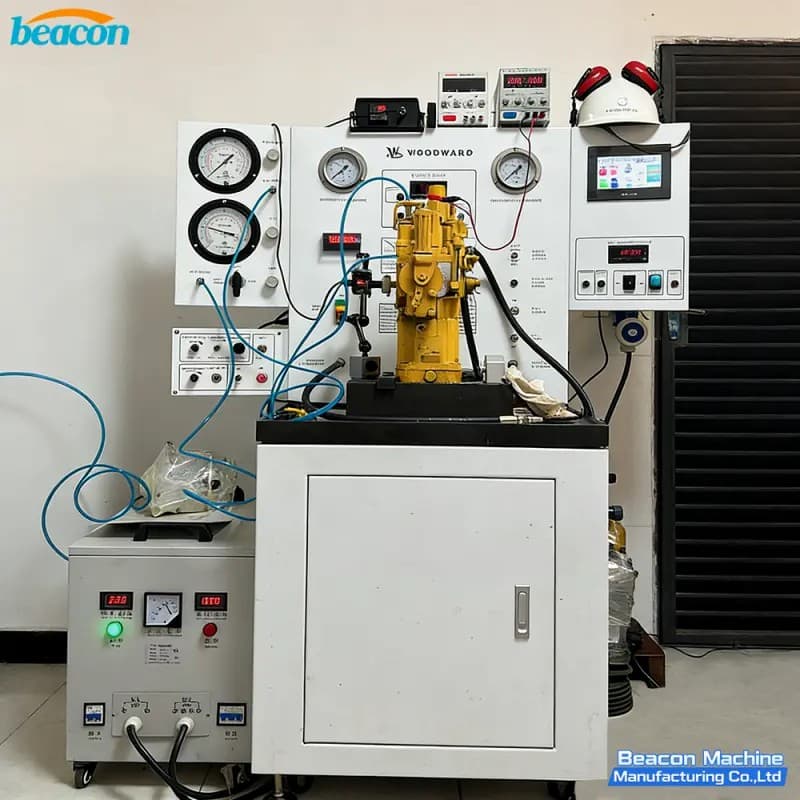 {BK2000 marine governor test bench for Woodward speed control systems – Governor Test Bench}