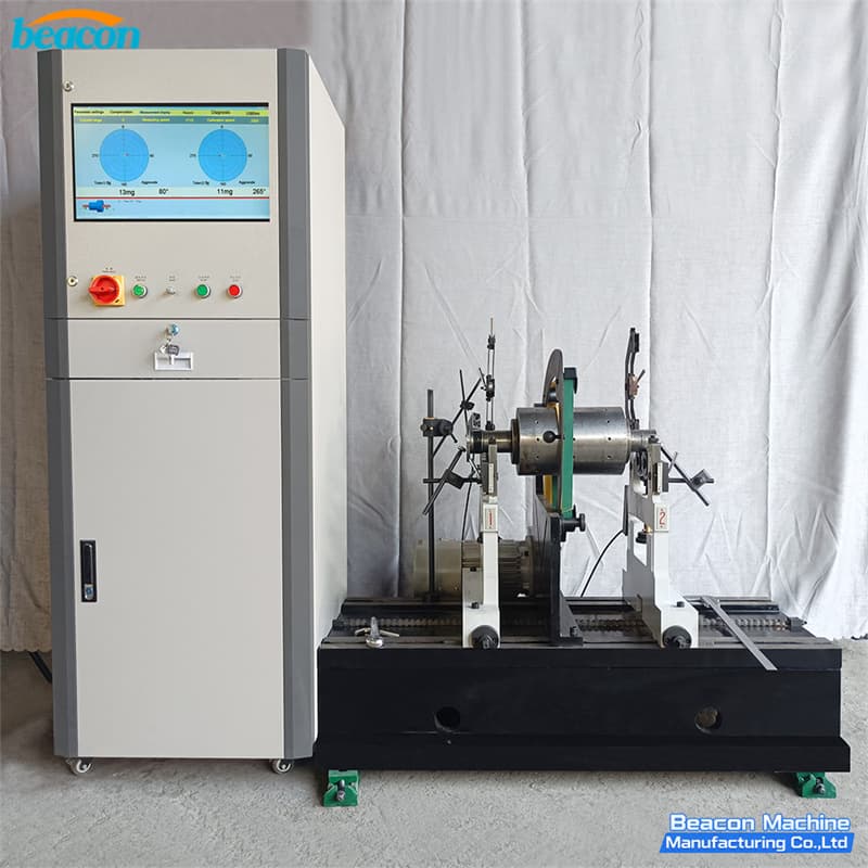 {YYQ-100A belt driven dynamic balancing machine for small rotor and armature precision correction – Balancing Machine}