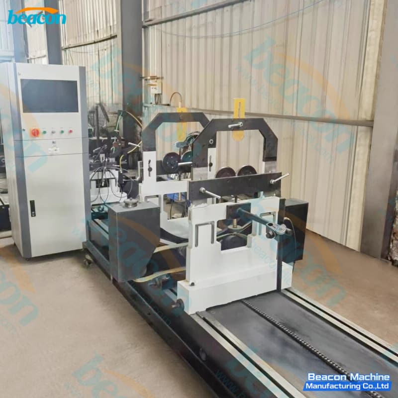 {YYQ-1000A belt drive balancing machine for medium rotor dynamic correction and industrial shaft balancing – Balancing Machine}