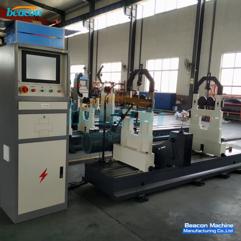 {YYQ-20000 20-Ton Belt-Driven Monolithic Rotor Balancer | Industrial Colossal Balancing Machine}