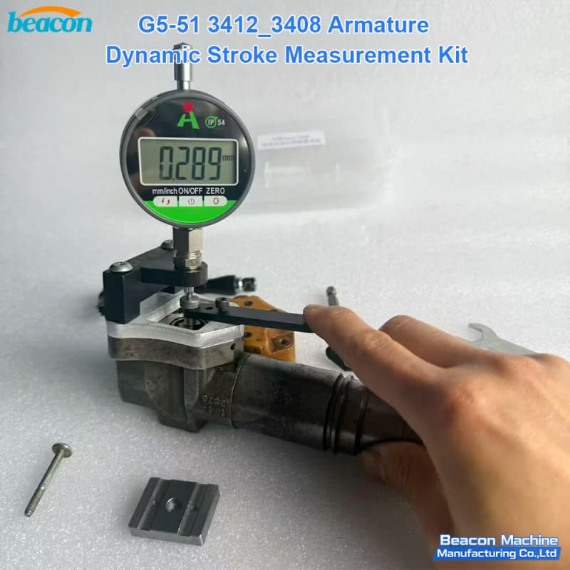 {G5-51 CAT 3412 3408 Armature Dynamic Stroke Measurement Kit for Injector Testing Tool}
