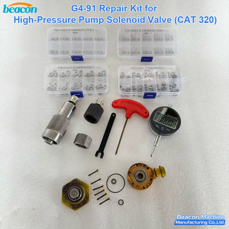{G4-91 Caterpillar 320D Pump Solenoid Repair Kit for Diesel High Pressure Pump Maintenance | Solenoid Repair Kit}