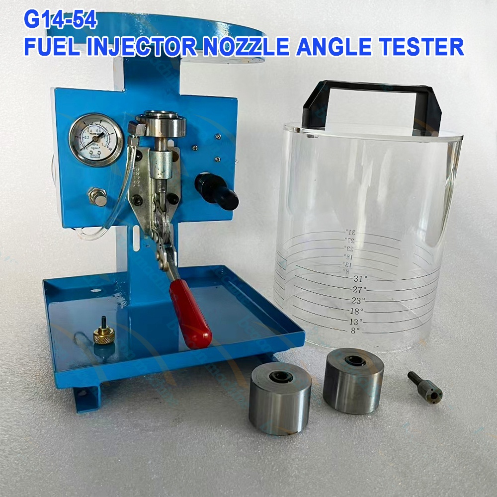 {G14-54 Precision Fuel Injector Nozzle Angle Tester for Diesel Engines | Professional Nozzle Spray Pattern Tester}