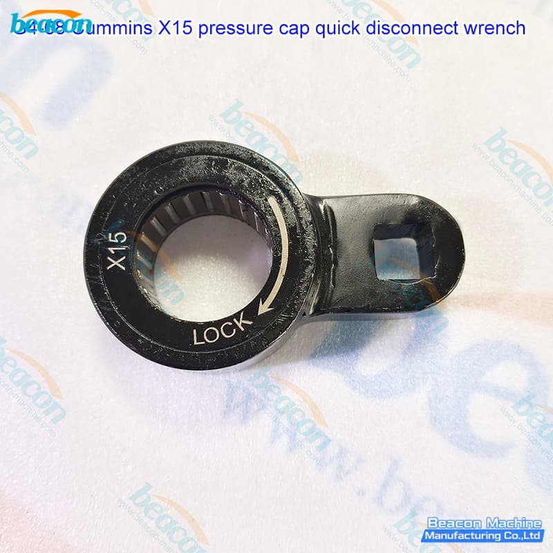 {G4-68 Cummins X15 Pressure Cap Quick Disconnect Wrench | Professional Diesel Engine Service Tool}
