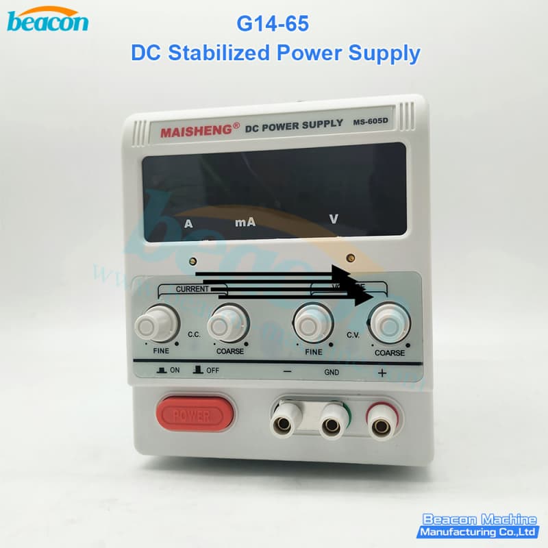 {G14-65 High Precision Adjustable DC Stabilized Power Supply | Digital Variable Lab Power Source}