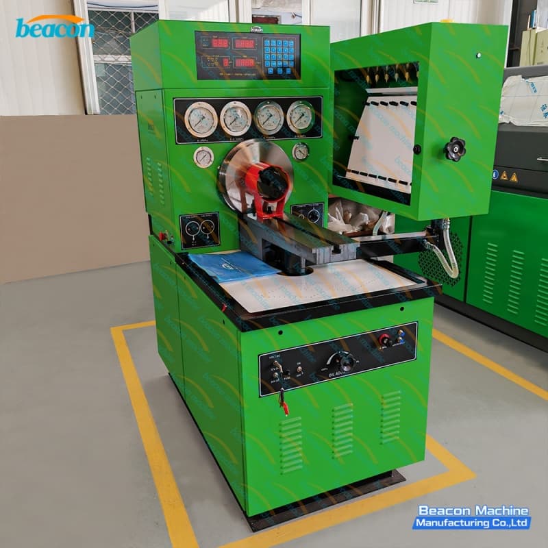 {MINI12PSB 8 Cylinder Diesel Injection Pump Test Bench | Diesel Injection Pump Testing Equipment | BEACON MACHINE}