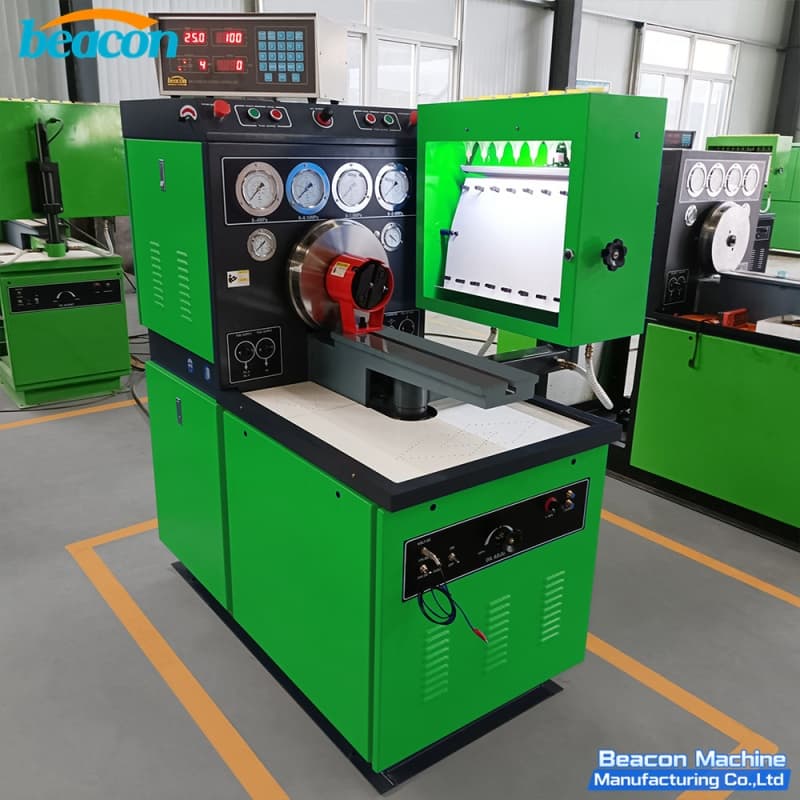 {MINI12PSB-A Fuel Pump Testing Station for Workshops | Diesel Injection Pump Test Bench - BEACON MACHINE}