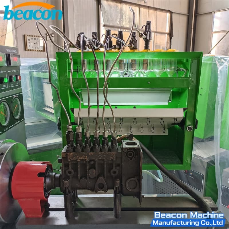 {12 Cylinder Mechanical Pump Test Bench for MINI12PSB-H | Diesel Test Bench - BEACON MACHINE}