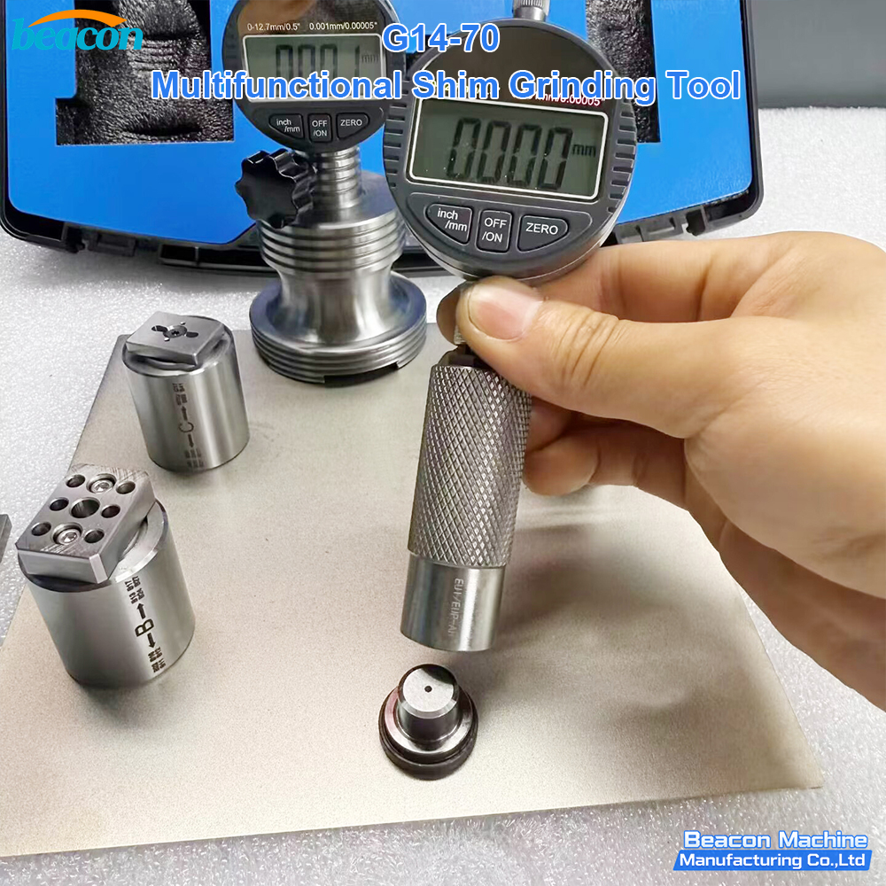 {G14-70 High Precision Professional Common Rail Injector Shim Grinding Station | Injector Repair Tool BEACON MACHINE}