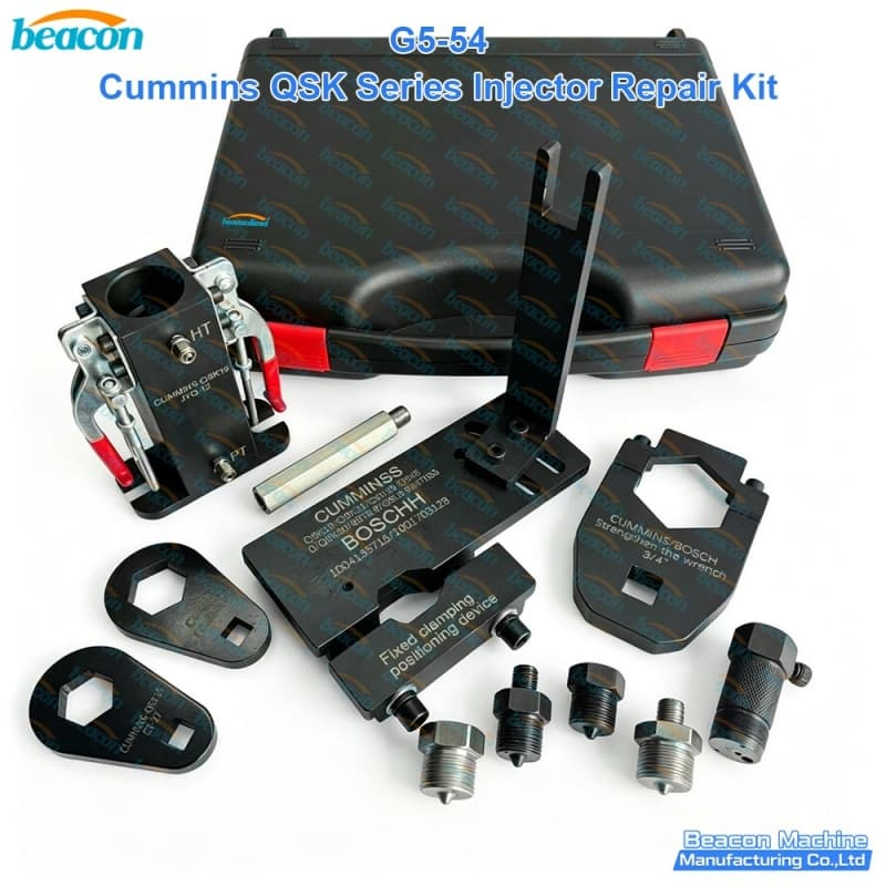 {G5-54 BEACON MACHINE Cummins QSK19 QSK38 QSK60 Injector Disassembly and Assembly Tool | Cummins QSK Injector Repair Kit}