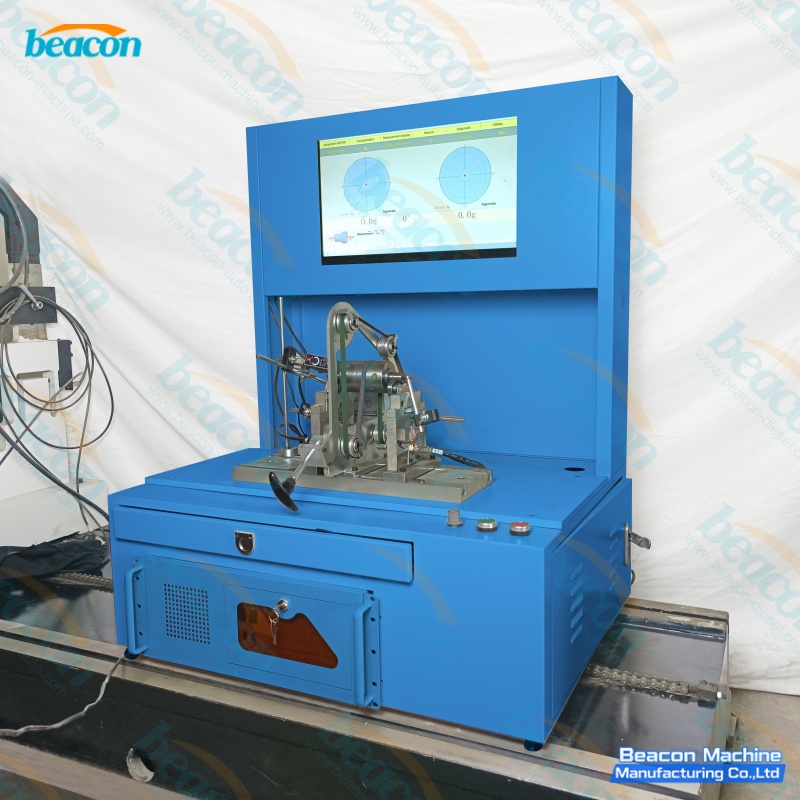 compact shaft balancing machine