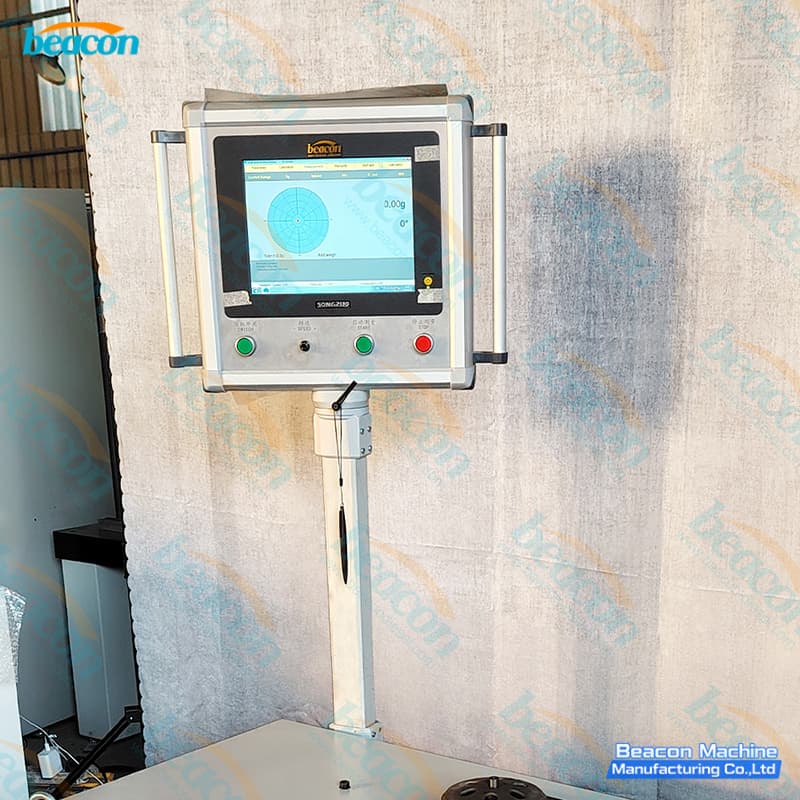 balancing machine for automotive disc