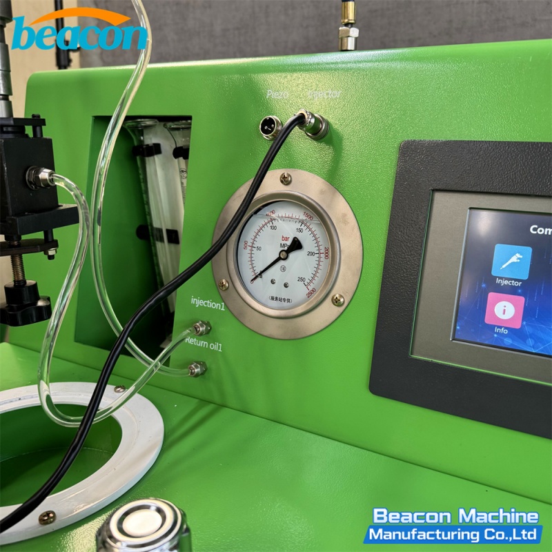 injector pressure testing