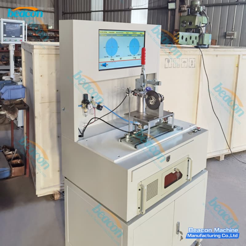 dynamic balancer for small rotor,motor rotor balancing cabinet machine,compact floor balancing machine