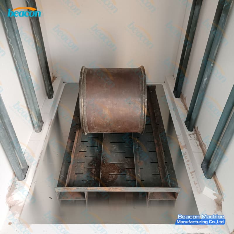 DPF regeneration workshop machine