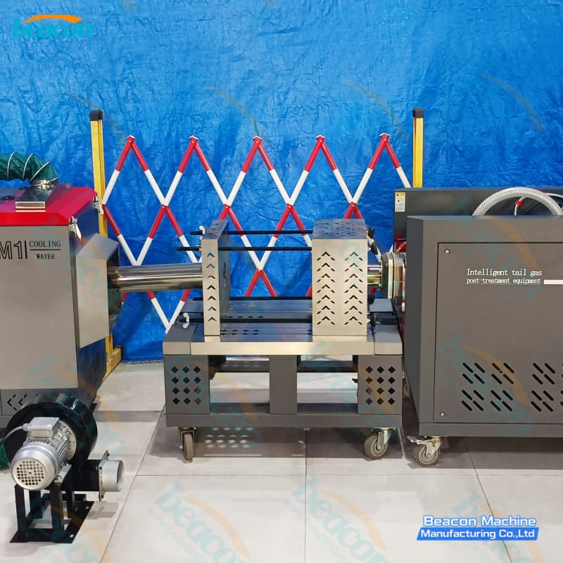 high temperature DPF regenerator machine