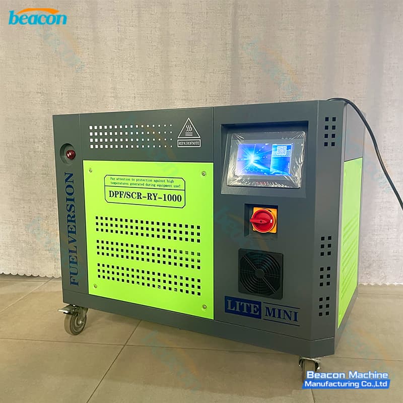 diesel particulate filter cleaner machine