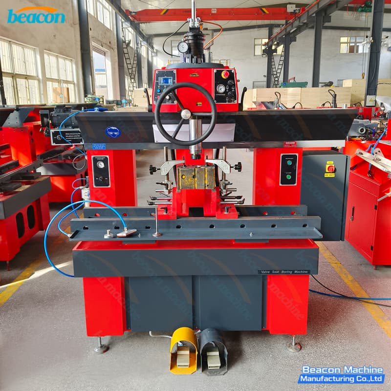 high stability valve seat machining tool