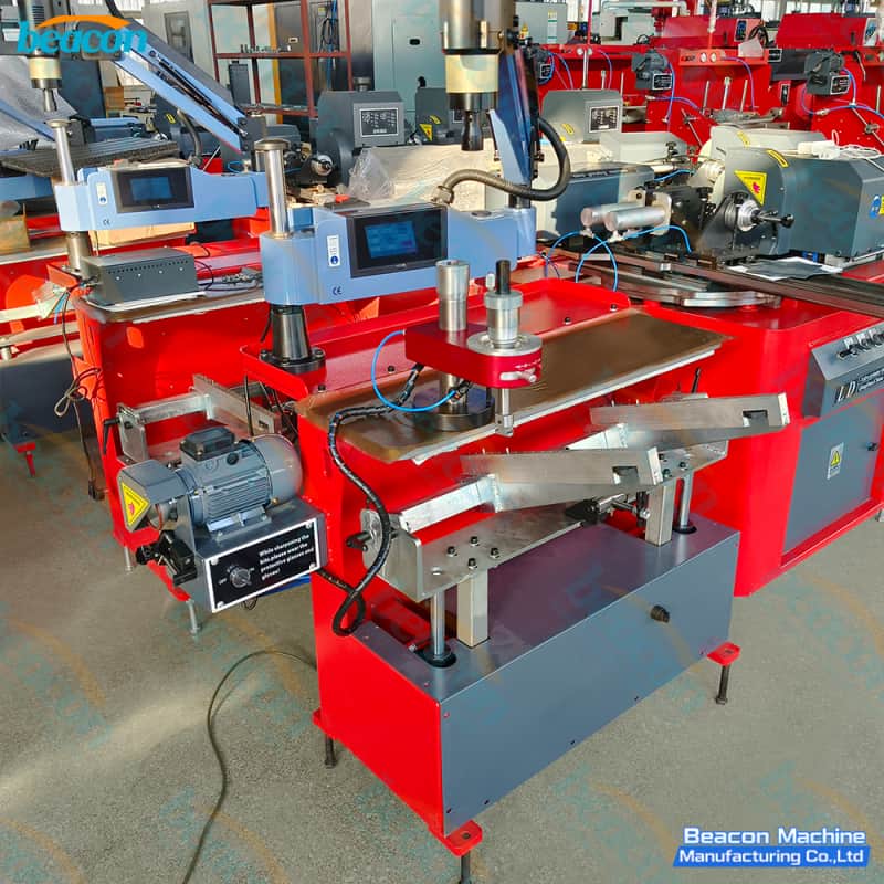 valve seat boring machine for cylinder head