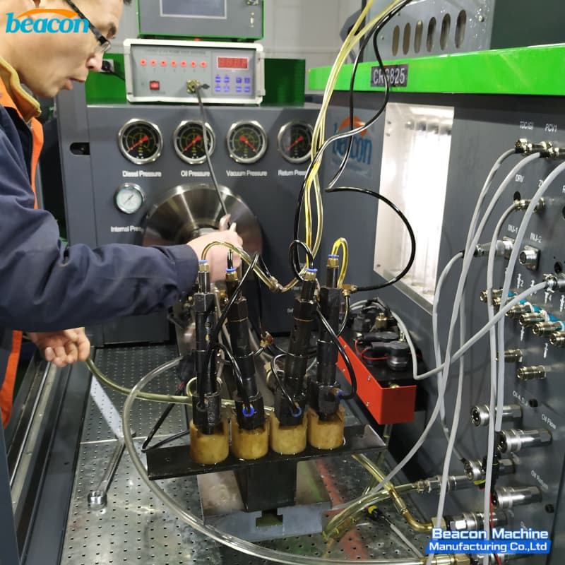 testing 4 injector at the same time testing 4 injector at the same time