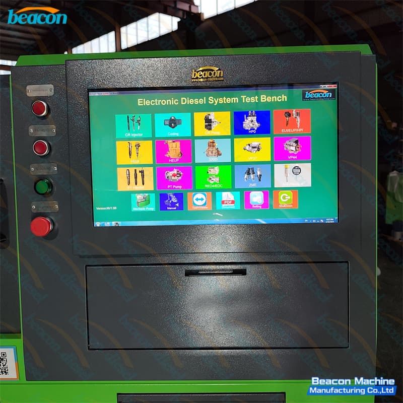common rail injector testing software