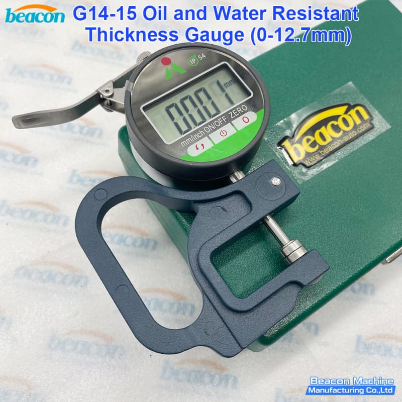 stainless steel thickness gauge tool