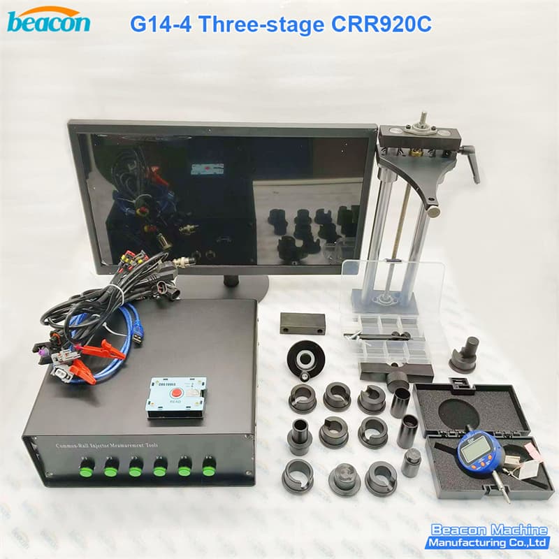 three stage injector travel measurement tool