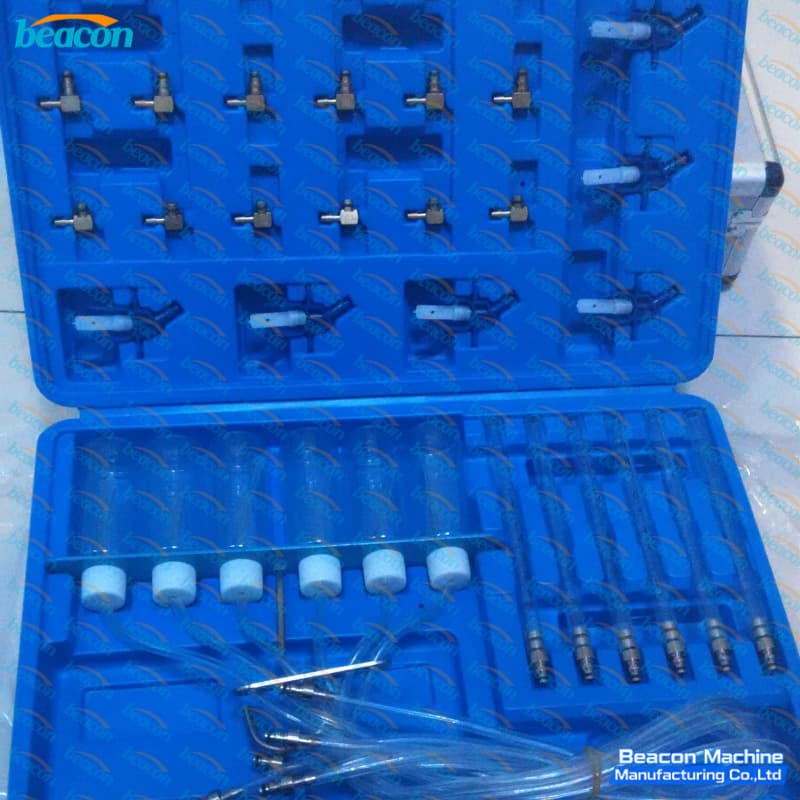 injector return flow diagnostic tool