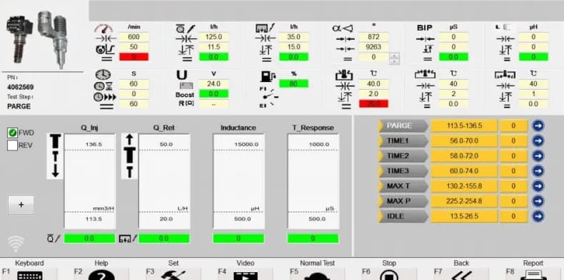 eui eup testing interface