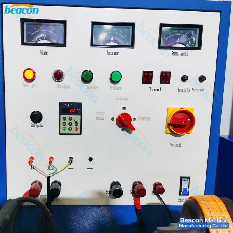 starter motor torque testing equipment