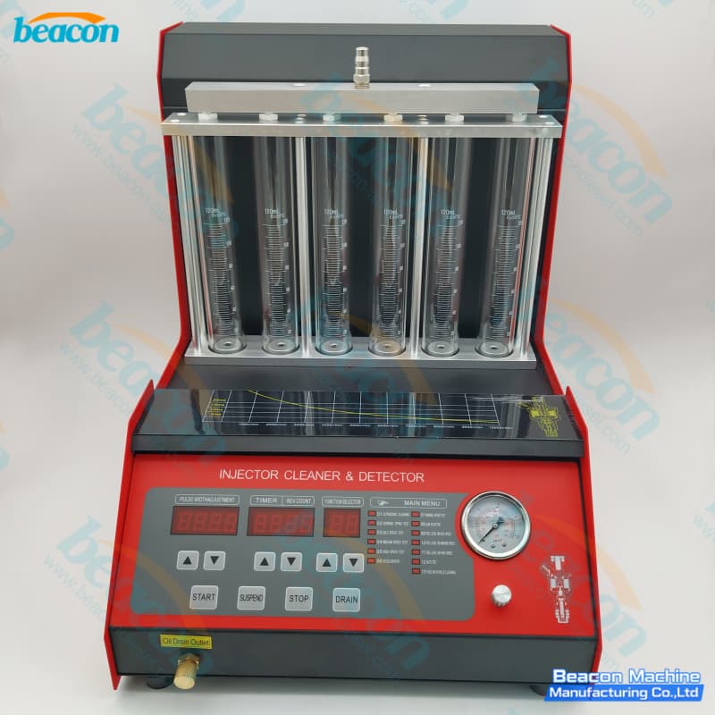 six port petrol injector leak test bench
