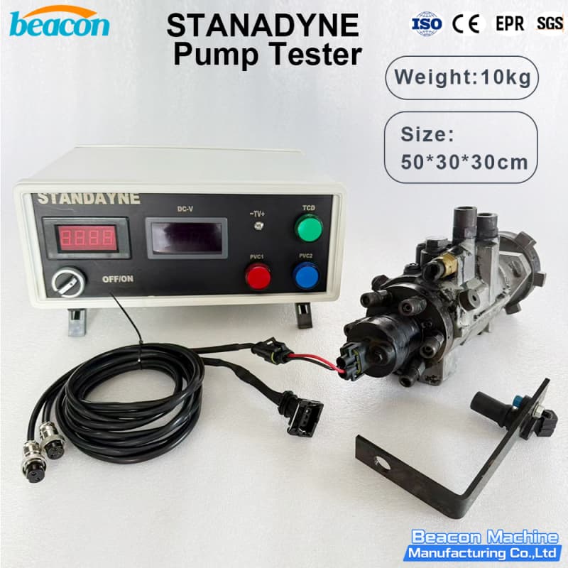 standayne diesel pump testing control panel,distributor fuel injection pump tester standayne size and weight