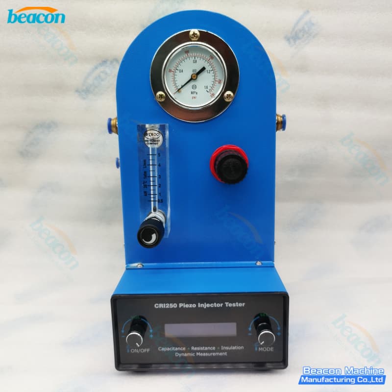 diesel piezo valve resistance and insulation analyzer front