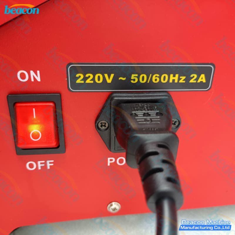 automotive engine fuel injector testing device power