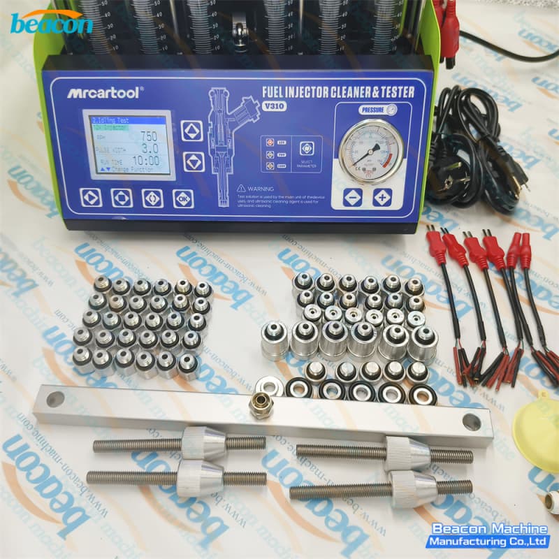 multi-cylinder gasoline injector volume testing bench accessories