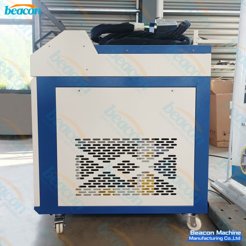 handheld precise laser metal joining equipment side