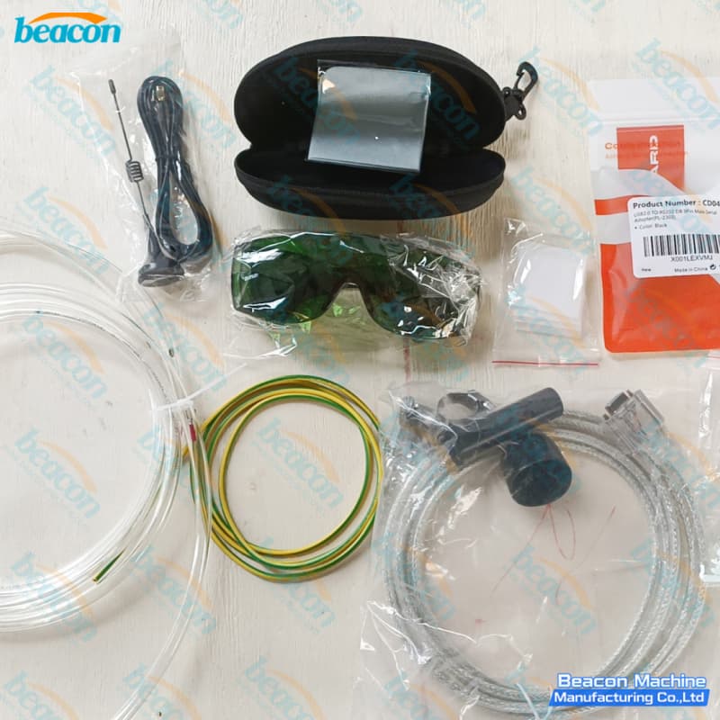 commercial handheld laser weld cleaning device accessories