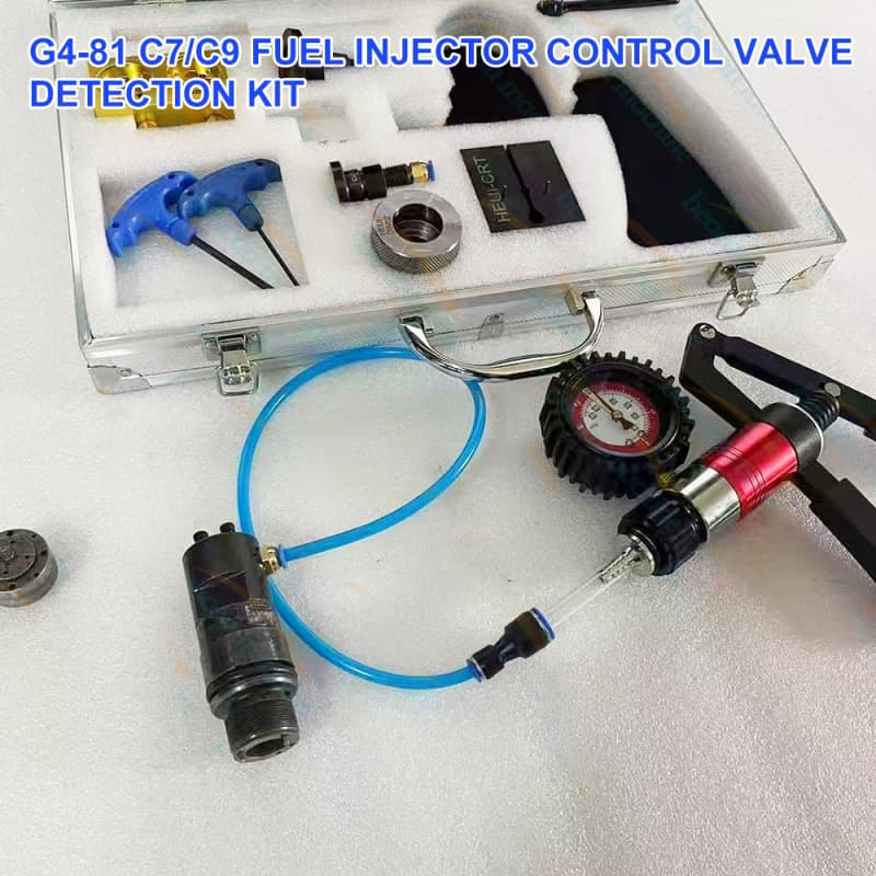 diesel injector control valve testing for C7 engines