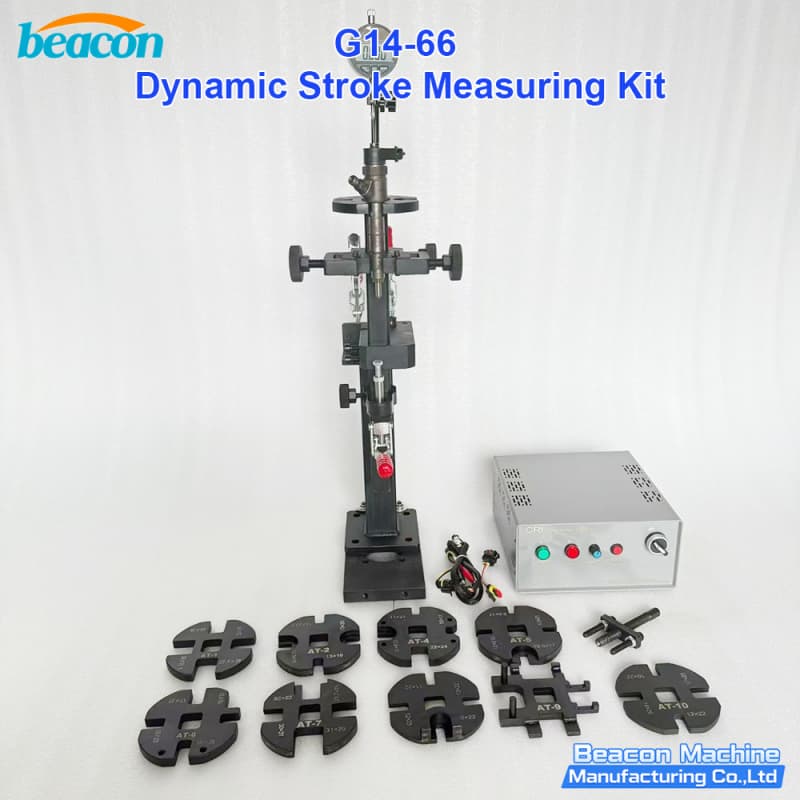 diesel injector dynamic stroke testing device