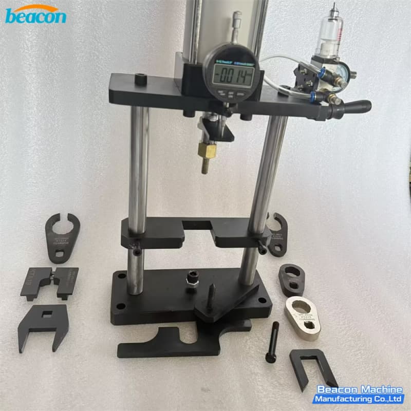 PT injector stroke measurement fixture with disassembly function