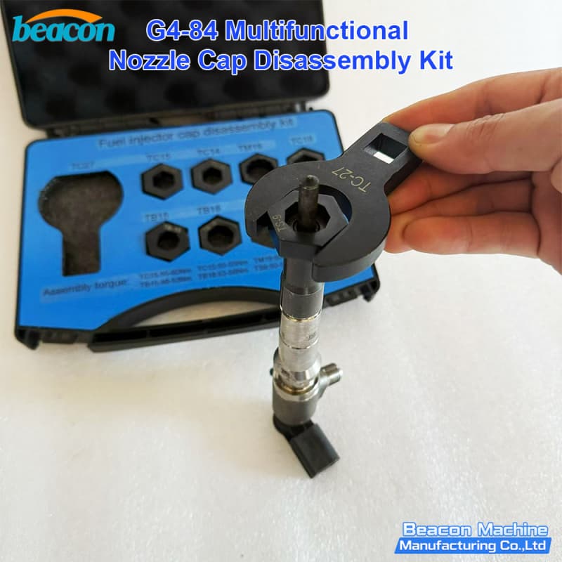 common rail injector nozzle nut removal kit