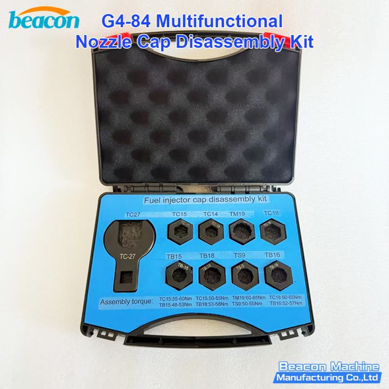 diesel injector nozzle nut removal socket set